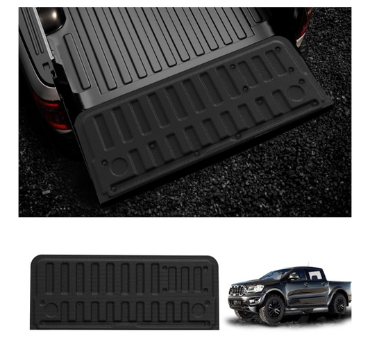 LASFIT Tailgate Mat Dodge Ram 1500 Power Tailgate Only) – Heavy-Duty All-Weather TPE Tailgate Liner Replacement