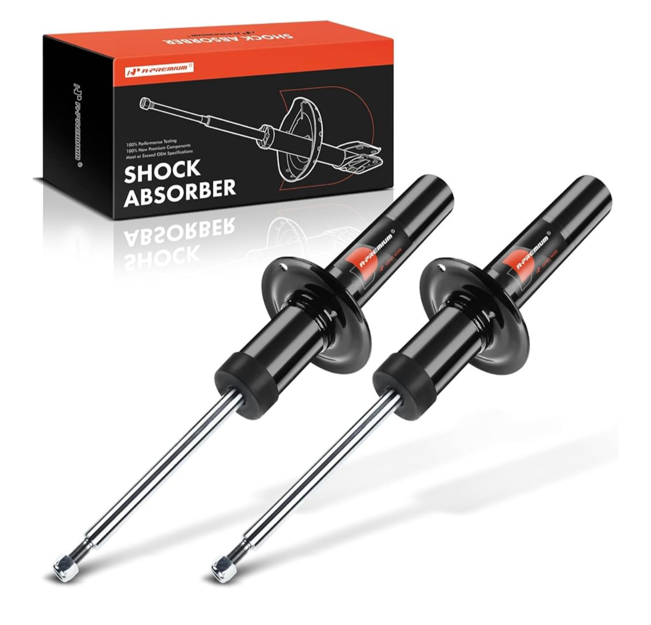 A-Premium Front Shock Absorbers for Audi A4 A5 Q5 Quattro 2009–2017 – Left & Right Pair (SA339254L-C1 / SA339254R-C1)