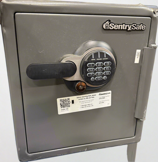 SentrySafe Digital Safe – Fire-Resistant Lock Box with Keypad & Override Key | Heavy Duty