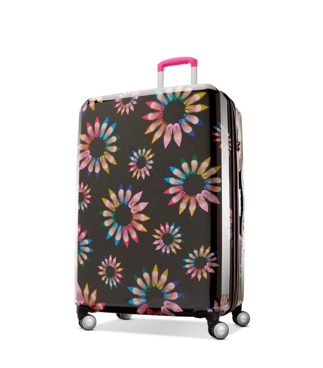 Floral SJP Signature Hardside Expandable Spinner Suitcase