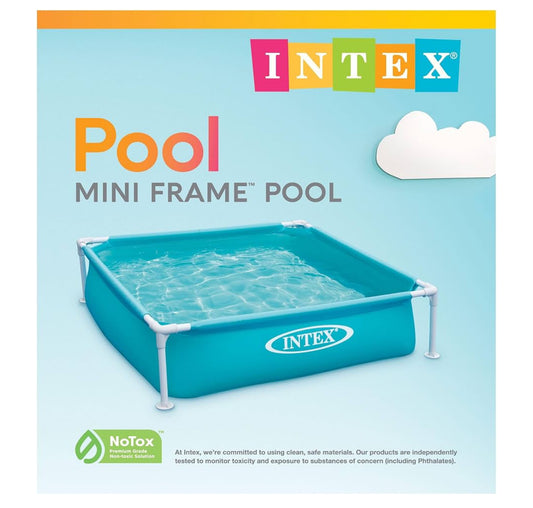 Intex Mini Frame™ Pool – NoTox Safe Material – Kids Outdoor Pool