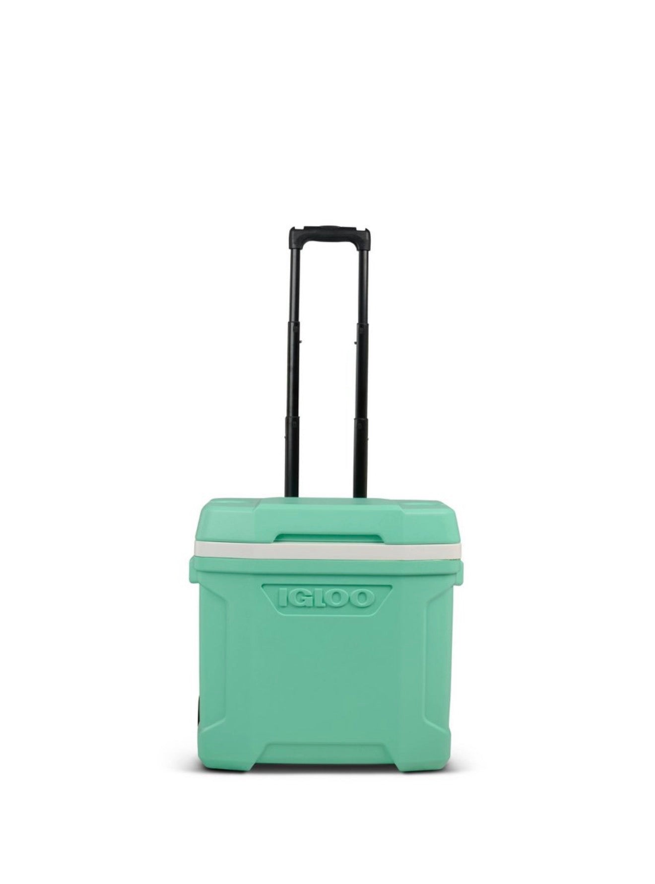 Igloo Latitude 30QT Roller Cooler Mint Green With Telescoping Handle And Wheels