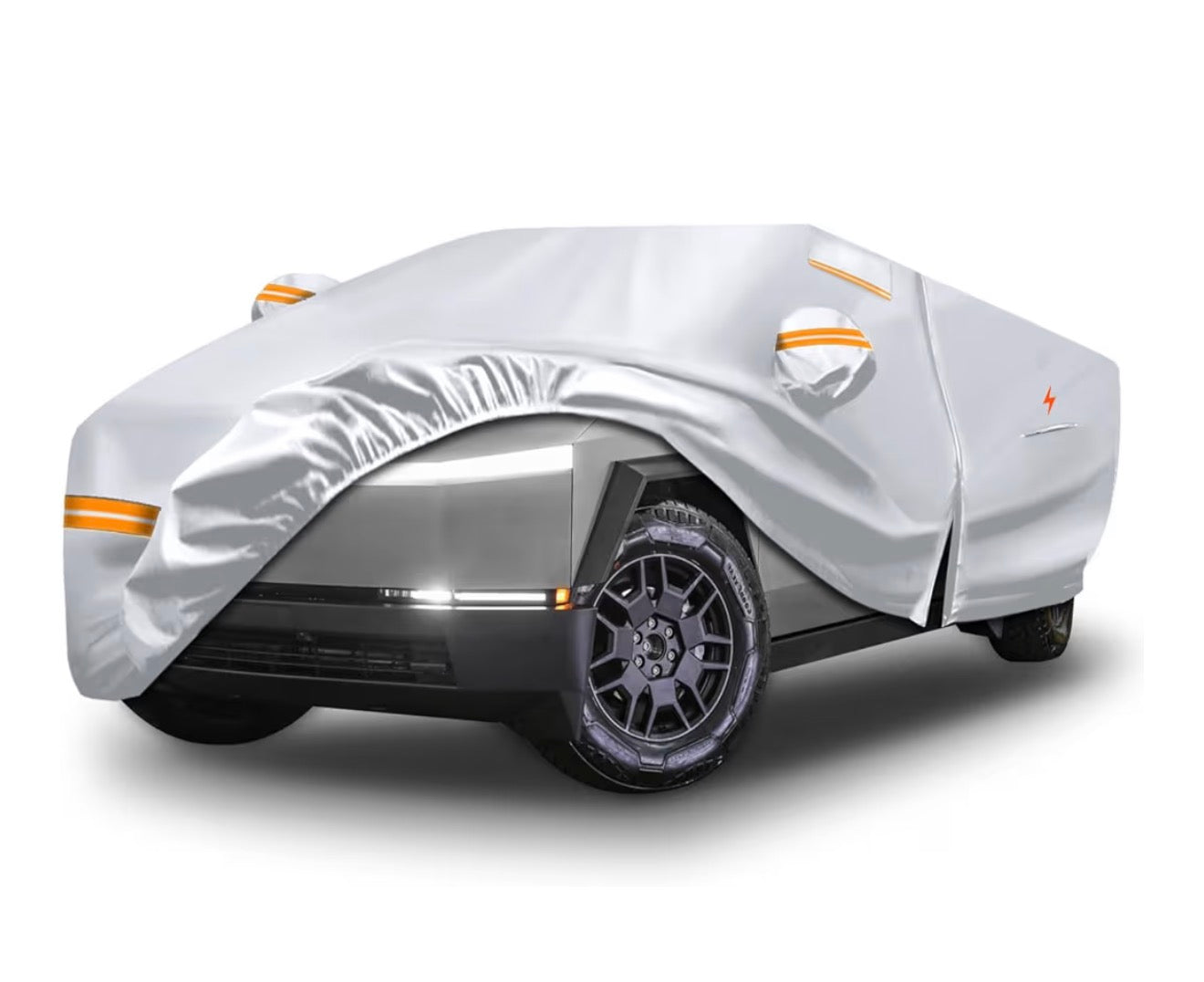 Waterproof Car Cover for Tesla Cybertruck 6 Layer All Weather with Zipper Door