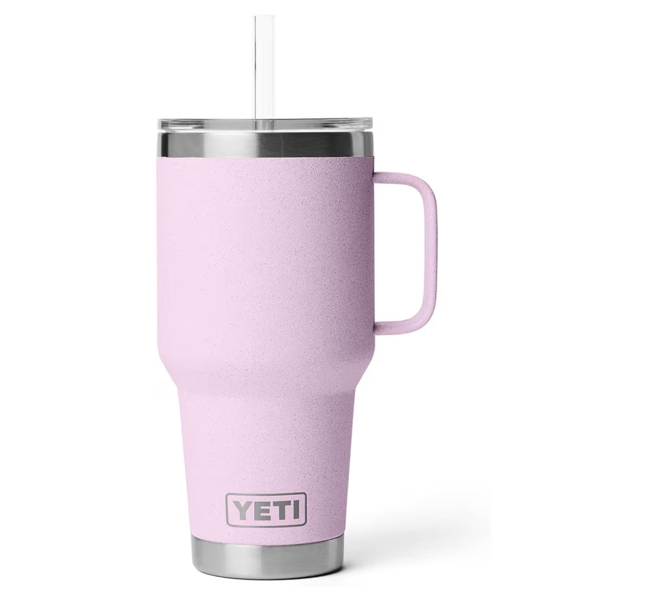 YETI Rambler 35 oz Tumbler with Handle and Straw Lid, Travel Mug Water Tumbler, Vacuum Insulated Cup with Handle, Stainless Steel