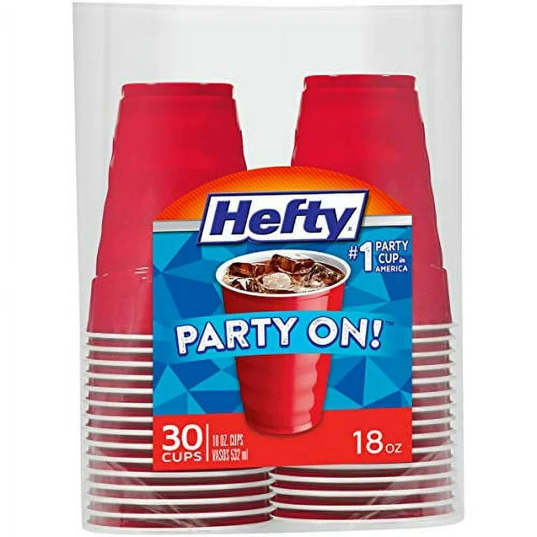 Hefty Party Cups 18oz 30 ct