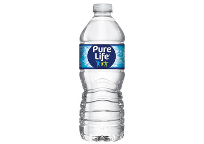 Pure Life Purified Water – 40 Pack (16.9 fl oz Bottles)