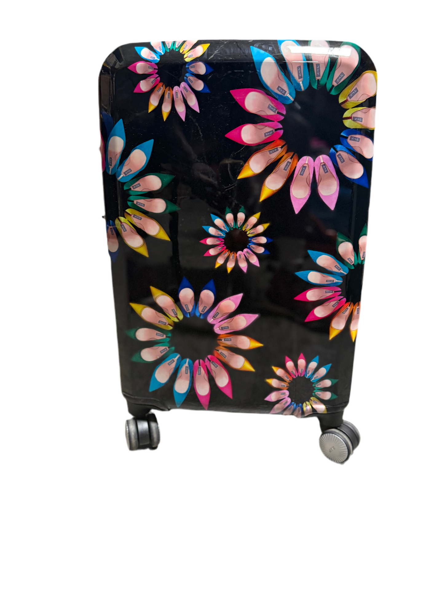SJP Signature Hardside Expandable Spinner Suitcase – Pink or Emerald Green