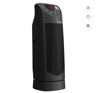 Lasko Ready Heat 14” Personal Ceramic Tower Space Heater, CT14401
