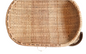 Large Oval Winnowing Basket – African Fanner Basket from Liberia