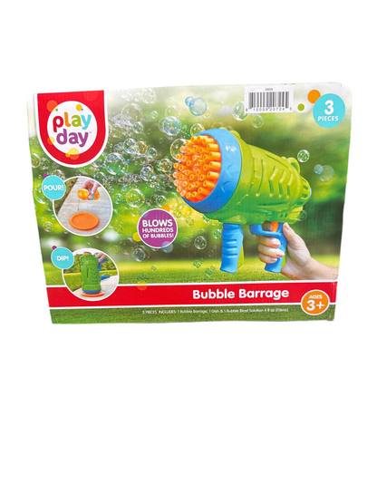 Bubble Barrage Automatic Bubble Blaster Toy