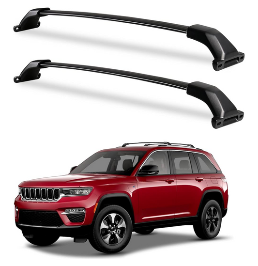 Roof Rack Cross Bars for Jeep Grand Cherokee L 2021–2025 – Heavy Duty 260lb Aluminum Crossbar Roof Rails for WL Models