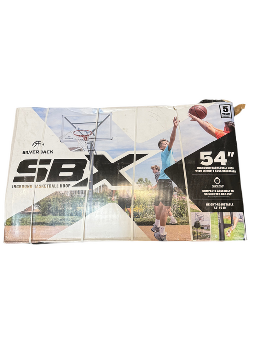 SBX 54” Adjustable Portable Basketball Hoop System