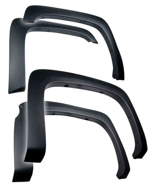 Tyger Auto Factory Style Fender Flares – Matte Black, 4pc Set – Fits 2007–2013 Chevy Silverado 1500 (5.8’ Short Bed Only, Excl. 2007 Classic)