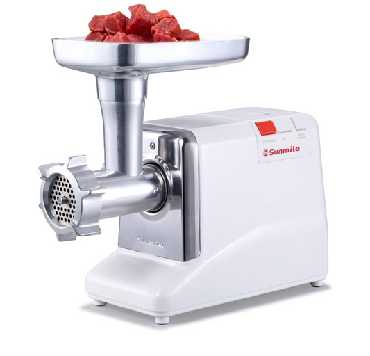 Sunmile SM-G50 Heavy Duty Electric Meat Grinder – 1000W, 1.3HP, Sausage Maker with Metal Gears & Reverse Function