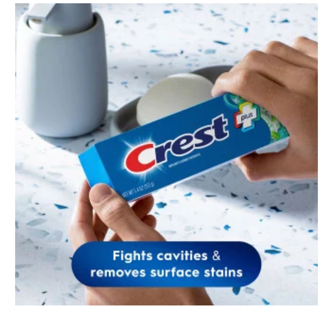 Crest Plus Scope Whitening Toothpaste – Minty Fresh Striped,