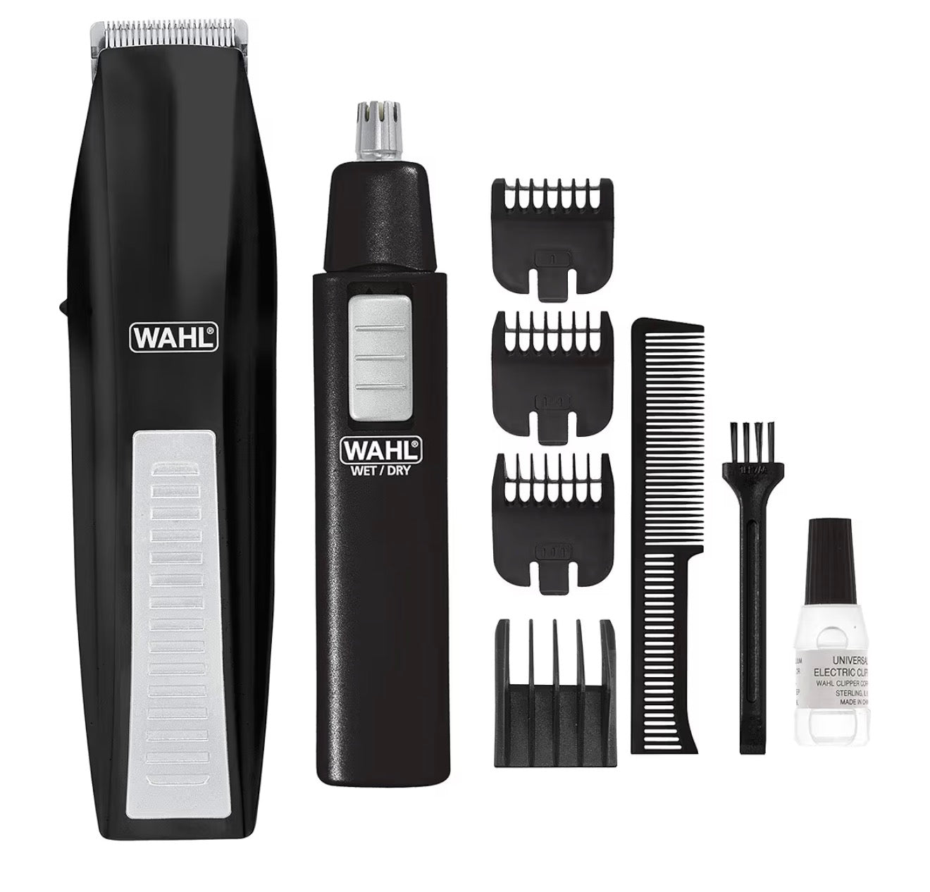 Wahl Cordless Beard Trimmer w/Ear/Nose/Brow Trimmer