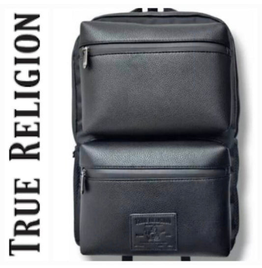 True Religion Brand Jeans Soren Faux Leather Backpack