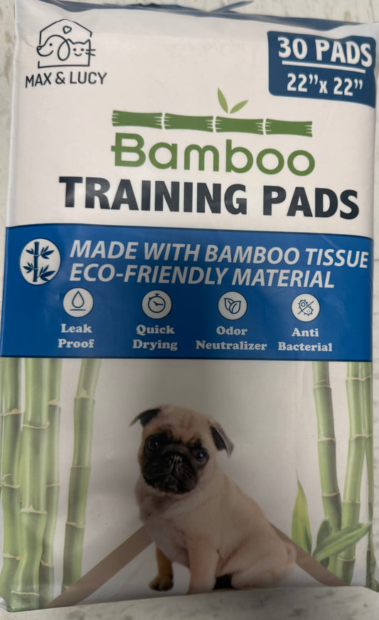 Max & Lucy Bamboo Training Pads.