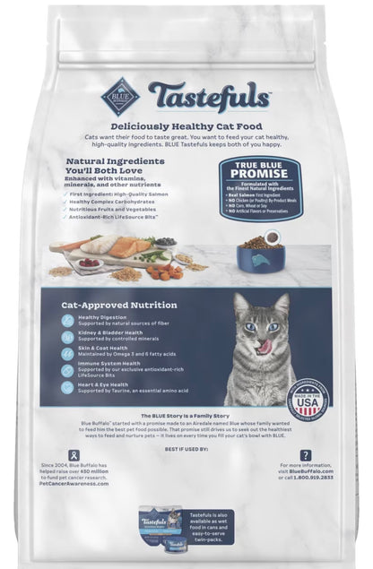 Blue Buffalo Tastefuls Multi-Protein Recipe Adult Dry Cat Food
