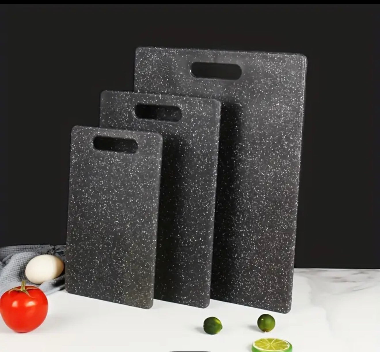 1/3pcs Chopping Board - Plastic Butcher Block Cutting Board for Meat, Cheese, Bread, Vegetables & Fruits