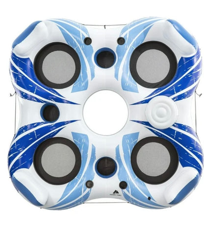 Ozark Trail Rapid Rider IV – 4-Person Inflatable Float with Cooler & Cup Holders