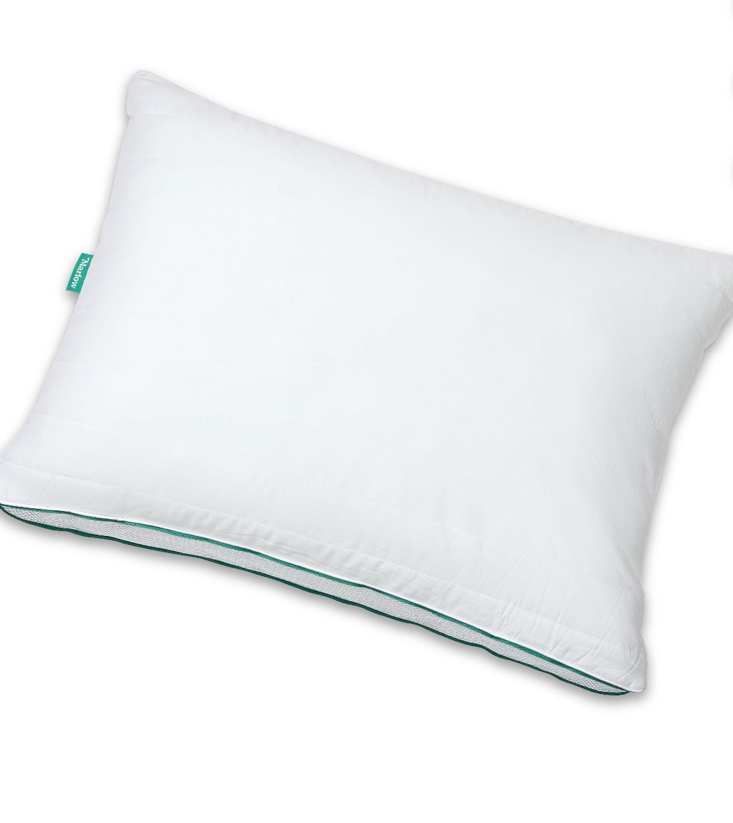 Marlow Adjustable Memory Foam Bed Pillow by Brooklinen - Neck and Back Support For Side, Back and Stomach Sleepers - Standard/Queen Size