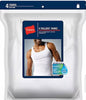 Hanes Comfortsoft Mens Sleeveless 4 Pack Tank
