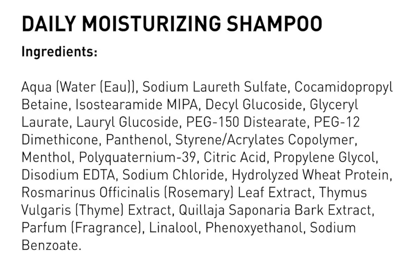 American Crew Daily Moisturizing Shampoo, 33.8 Ounce