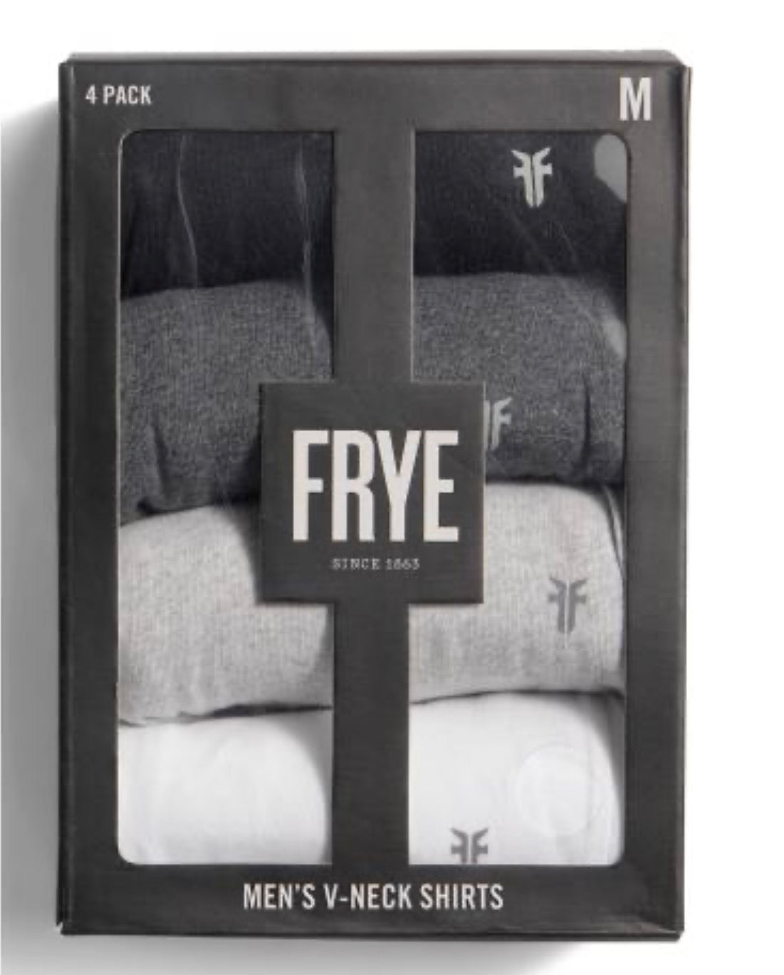 Frye Men's V-Neck Shirts 4-pack