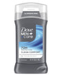 Dove Men+Care Deodorant Stick for Men Clean Comfort Aluminum Free with Moisturizing Cream, 3 oz