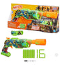 NERF Zombie Strike Driller Blaster – 16 Dart Rotating Barrel, Includes Scope
