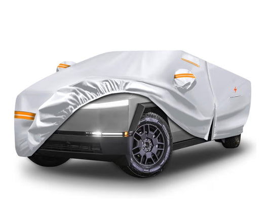 Waterproof Car Cover for Tesla Cybertruck 6 Layer All Weather with Zipper Door