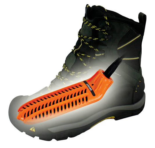 DryGuy Travel Dry Boot and Shoe Dryer and Warmer, Orange & Black