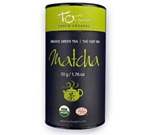 Organic Matcha Green Tea - Touch Organic 50g. - USDA Certified Organic Matcha Green Tea Powder