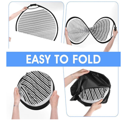 Tobeelec 80cm Car Dent Detection Board with Storage Bag – Striped Light Reflector Tool