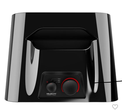 Vornado Velocity 4 Whole Room Vortex Heater – 1500W Adjustable Thermostat, Black