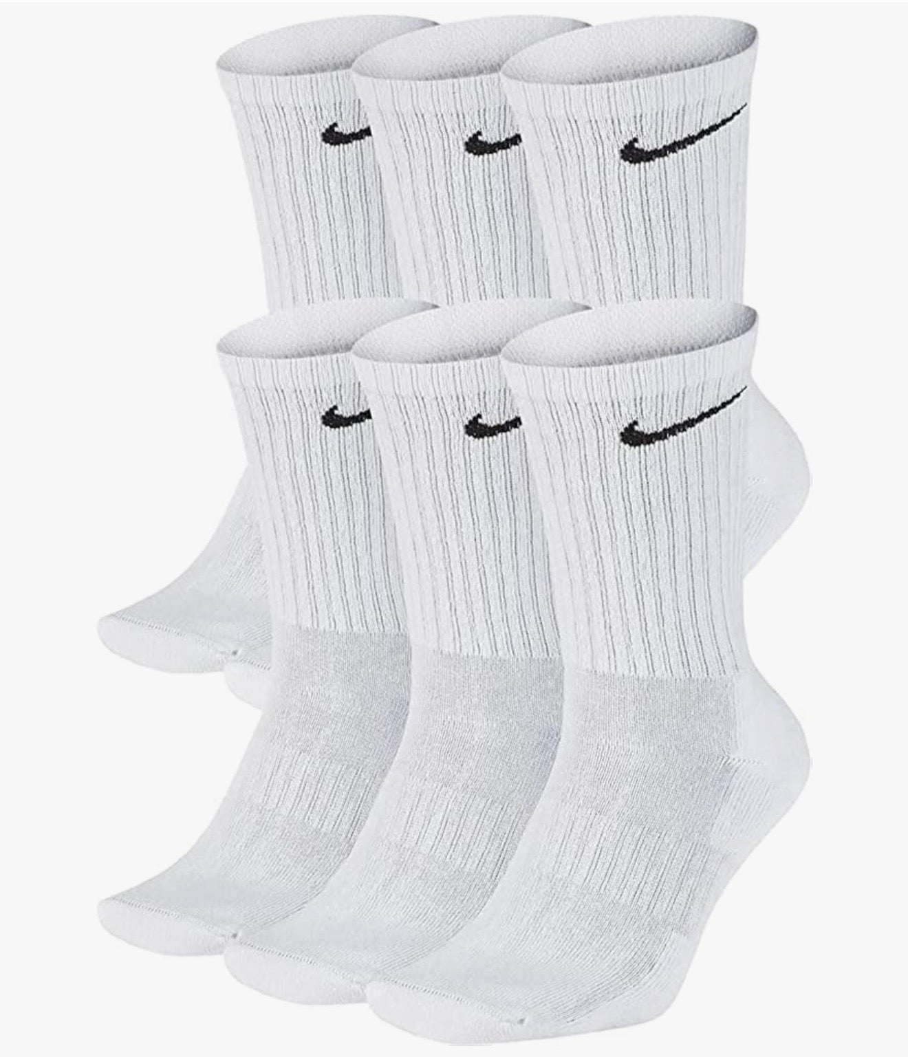 Nike Everyday Plus Cushion Crew Training Socks (6 Pair)