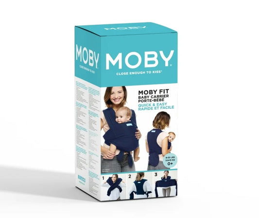 Moby Wrap Fit Hybrid Baby Carrier in Midnight