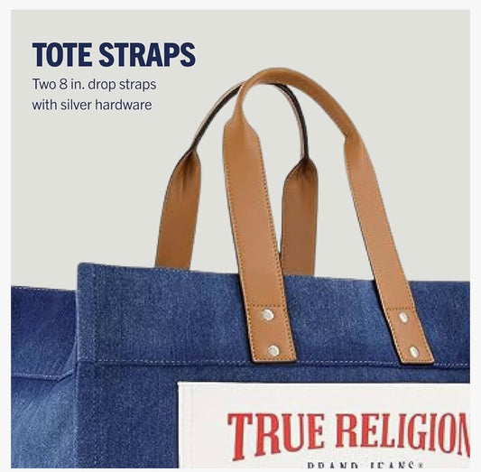 True Religion Large Tote Bag