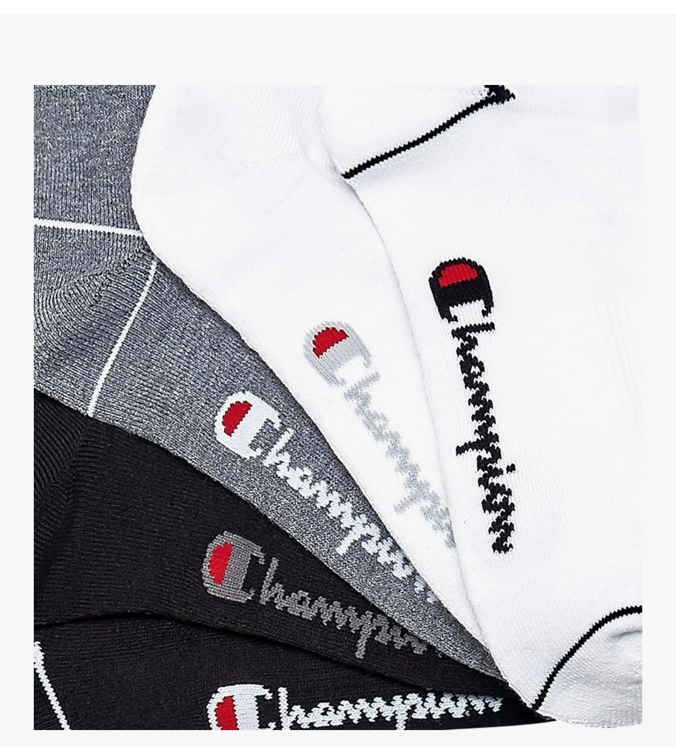 Champion Men's Moisture-wicking Athletic Crew Socks with Cushioning & Arch Support