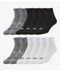 True Religion Mens Socks Ankle Socks for Men 12 Pairs Quarter Premium Athletic