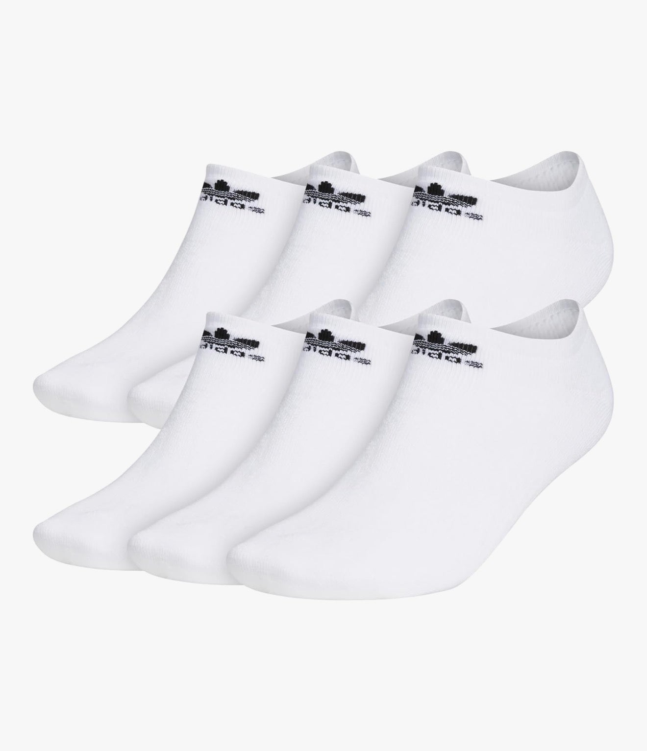 adidas Originals unisex No Show Socks (6-pair) No Show Sock