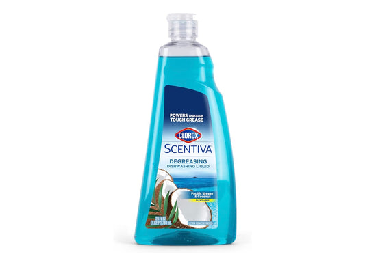 CLOROX Scentiva Liquid Dish Soap, Pacific Breeze & Coconut Scent - 26 Fl Oz