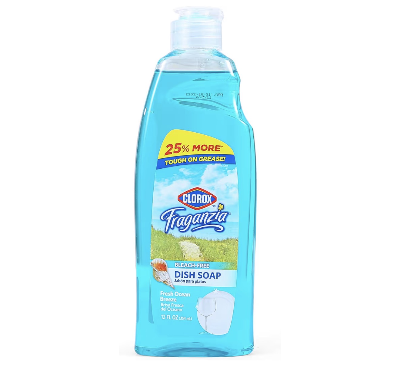 CLOROX Fraganzia Liquid Dish Soap 12 Ounces