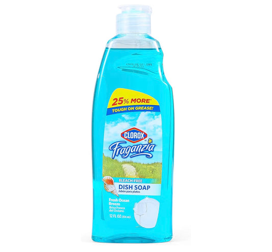 CLOROX Fraganzia Liquid Dish Soap 12 Ounces