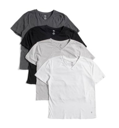 Frye Men's V-Neck Shirts 4-pack