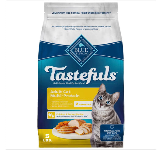 Blue Buffalo Tastefuls Multi-Protein Recipe Adult Dry Cat Food