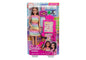 Barbie Teacher with Fashion Doll with Printed Dress, 1 Toddler Doll, & Teaching Accessories