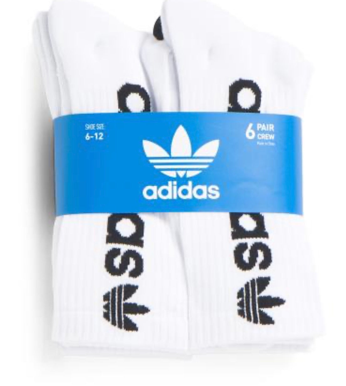ADIDAS
6pk originals forum crew socks