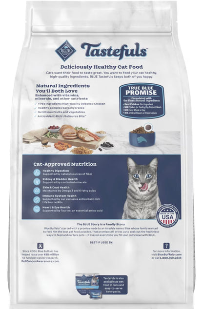 Blue Buffalo Tastefuls Multi-Protein Recipe Adult Dry Cat Food
